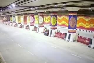 Accident in Pragati Maidan Tunnel