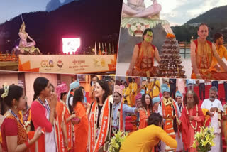 G20 Foreign delegates attended Ganga Aarti at Parmarth Niketan Ashram