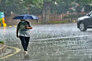 rainfall thunderstorm alert in Haryana