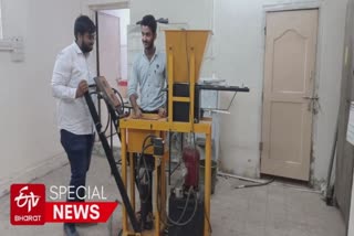 Ahmedabad News : પોલિટેકનિકના વિદ્યાર્થીઓએ બનાવ્યું બ્રિક મેકિંગ મશીન, ઘરના તાપમાન કરશે મોટો ઘટાડો