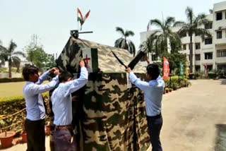 Uttar Pradesh: Anti-attack army camp to keep soldiers safe from Maoist attack at night