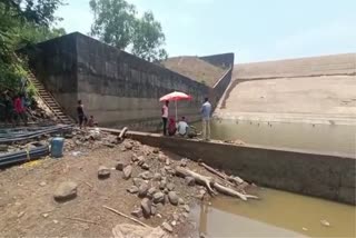 rajesh vishwas emptied water of reservoir