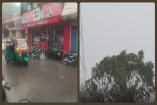 heavy rain in Kashipur