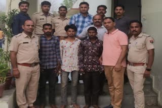 उदयपुर पुलिस ने हाईवे पर लुटने वाले गैंग को धर दबोचा