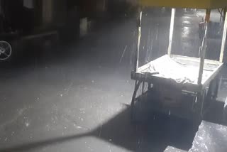Hailstorm in Rewari
