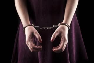 Woman arrested from Andhra Pradesh