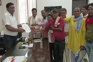 Memorandum submitted in Collectorate