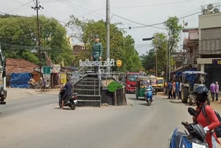 protest against reservation roster