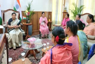 Union Minister of State for Home and Sambit Patra Called on Manipur Governor Uikey