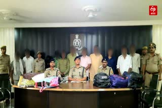 Mirzapur police busted human trafficking gang