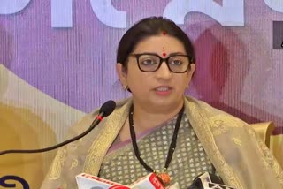 Smriti Irani s jibe at Congress  Smriti Irani about Sengol and Nehru family  kept Sengol in dark corner as Nehru s stick  Sengol  സ്‌മൃതി ഇറാനി  കേന്ദ്രമന്ത്രി സ്‌മൃതി ഇറാനി  ചെങ്കോലിനോടുള്ള നെഹ്‌റു കുടുംബത്തിന്‍റെ സമീപനം  ചെങ്കോല്‍  ചെങ്കോല്‍ വിവാദം