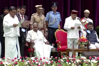 ss mallikarjun take oath as cabinet minister