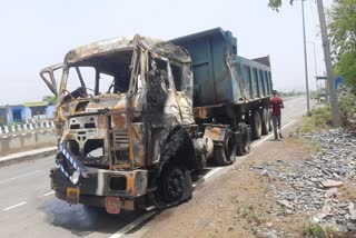 Rewari road accident two youth died