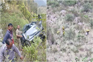 Two people died in Tehri Gaza road accident