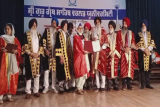 Harjinder Singh Dhami reached Sri Guru Granth Sahib Vishwa Sikh University at Fatehgarh Sahib