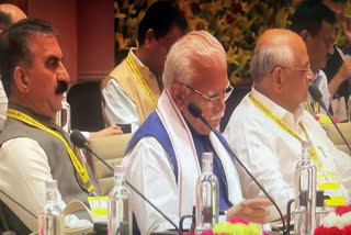 CM Manohar Lal in NITI Aayog meeting