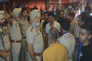 The tobacco shop near Darbar Sahib was vandalized by the youth in Amritsar