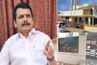 Minister Senthil Balaji Income tax raid in Covai