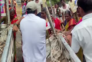 ಜೆಸ್ಕಾಂ ಸಿಬ್ಬಂದಿ ಜೊತೆ ಗ್ರಾಮಸ್ಥರ ಗಲಾಟೆ