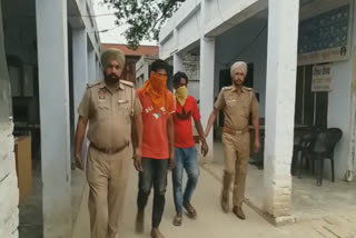 2 arrested for stealing revolver, cartridges and mobile from home in mansa