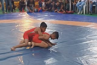 wrestling of two real brothers in Udaipur