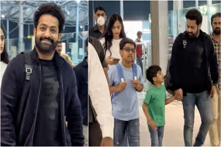 jr  NTR flew abroad with his family to spend summer vacation