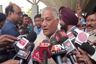 Union Minister General VK Singh in jharkhand