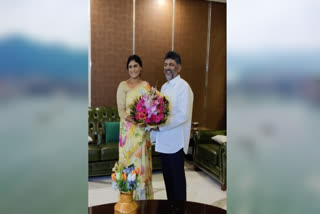 YS Sharmila met DK Shivakumar