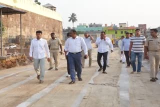 5t secretary vk pandian visits puri