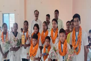 Gumla players won 9 medals