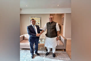 Rajnath Singh meets Bangladeshi minister, holds discussion on strengthening bilateral ties