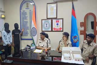 Ranchi police arrested two criminals