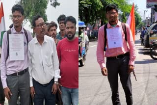 Man walks 250 km to reach state secretariat in North Bengal demanding a bridge over Chel river