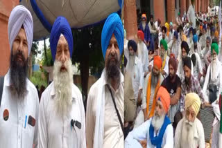 On the issue of water, Kisan Mazdoor Sangharsh Committee Punjab surrounded the canal department office