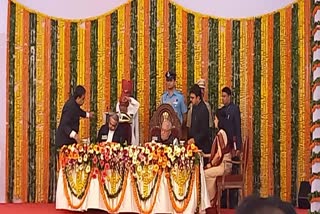 jaipur augustine george masih sworn as CJ