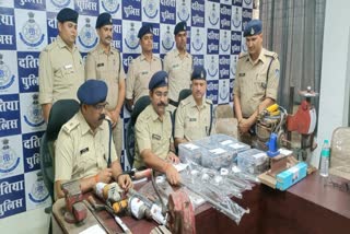 illegal arms making factory exposed in datia