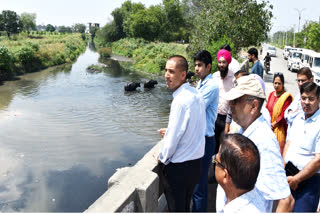 flood control works in Karnal