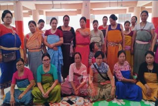 Women tribal group demands implement of NRC