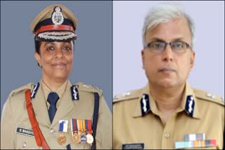 two senior ips officers retire  retirement of B Sandhya  B Sandhya  retirement of S Aananthakrishnan  S Aananthakrishnan  ബി സന്ധ്യയും എസ് ആനന്ദകൃഷ്‌ണനും  എക്‌സൈസ് കമ്മിഷണര്‍ എസ് ആനന്ദകൃഷ്‌ണന്‍  ഫയര്‍ഫഴ്‌സ് മേധാവി ബി സന്ധ്യ  വിരമിക്കൽ  സംസ്ഥാന പൊലീസ് സേന  മുതിര്‍ന്ന ഐപിഎസ് ഉദ്യോഗസ്ഥര്‍  ബി സന്ധ്യ  എസ് ആനന്ദകൃഷ്‌ണന്‍