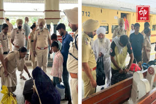 Punjab Police conducted a search operation at bus stands, railway stations across the state
