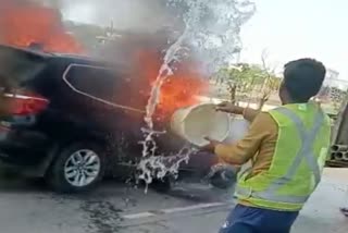 Indore Car Fire