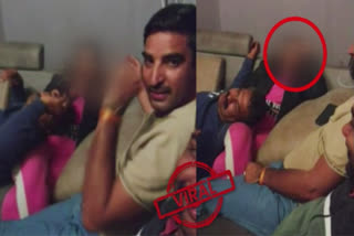 Constable lying in lap of female colleague caught on camera at Rajasthan's Udaipur; 2 suspended