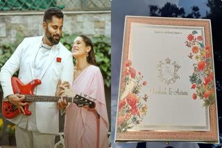 Abhishek Ambarish aviva wedding invitation card