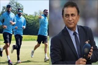 Virat Kohli Mohammad Siraj Sunil Gavaskar