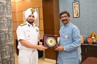 Coast Guard IG met CM Hemant Soren