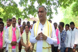 Harish rao Interview with Etv bharat