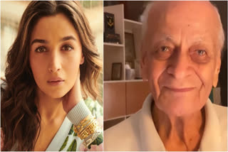 Alia Bhatt's grandfather Narendranath Razdan no more, actor shares heartfelt note for her 'nana'