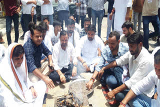 Youth Congress in support of wrestlers, protest in Jaipur