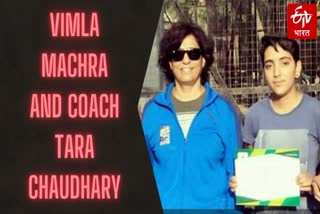 vimla machra and coach tara chaudhary