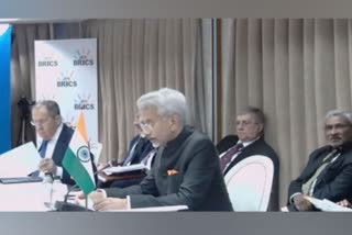 Jaishankar at BRICS Meeting